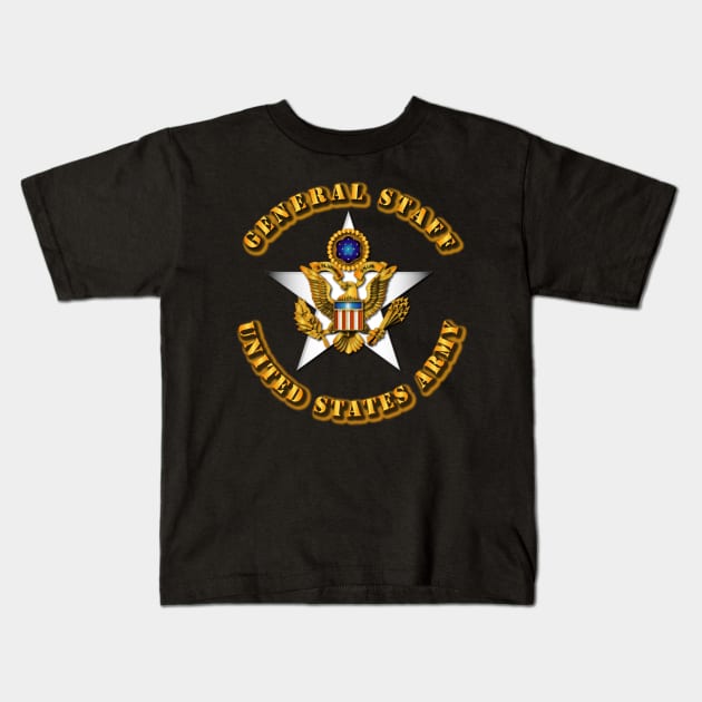 Army - General Staff Kids T-Shirt by twix123844